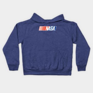 NASA NASCAR Logo Space Astronaut Kids Hoodie